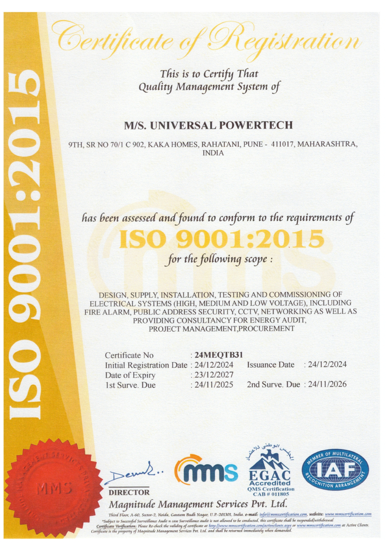 Certificate 2
